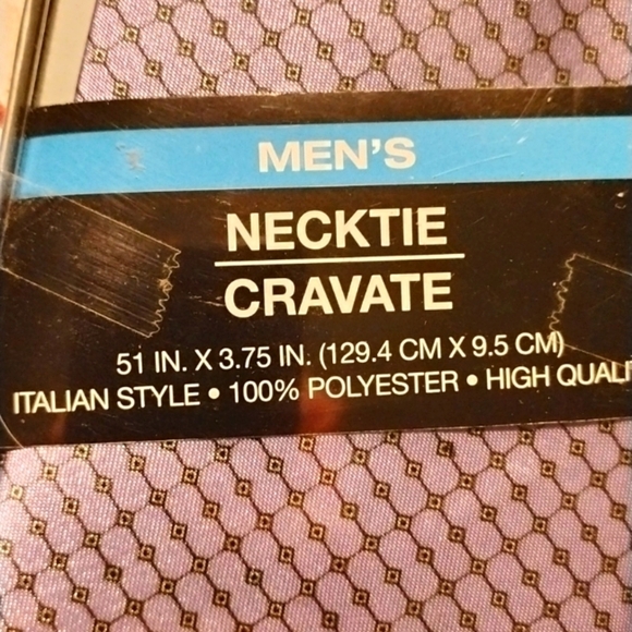 (Lot of 2)Vintage Italian Style High Quality Men's Neckties. C277 - Picture 6 of 6